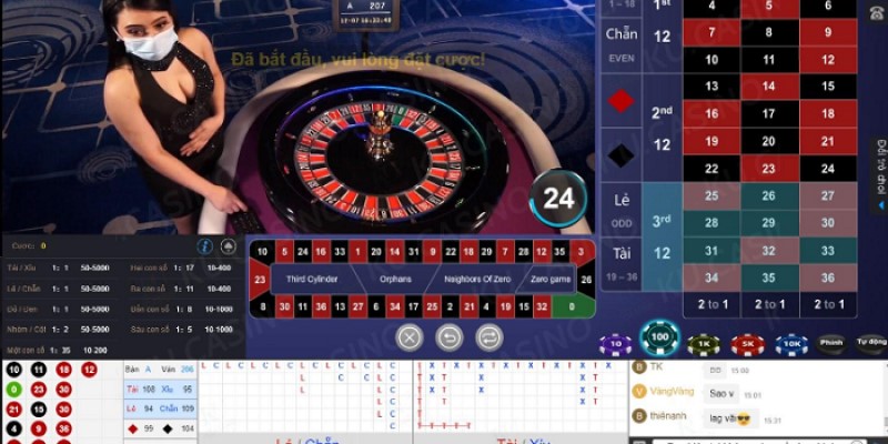 Game Roulette có thời gian ván đấu ngắn